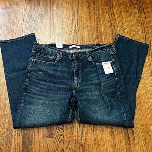 Signature by Levi Strauss straight Dark Blue Jeans 38x30